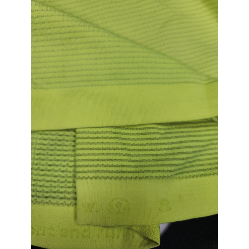 Lululemon Swiftly Tech SS T-Shirt & Racerback Tank Bundle Blue Yellow 8 - Picture 6 of 8